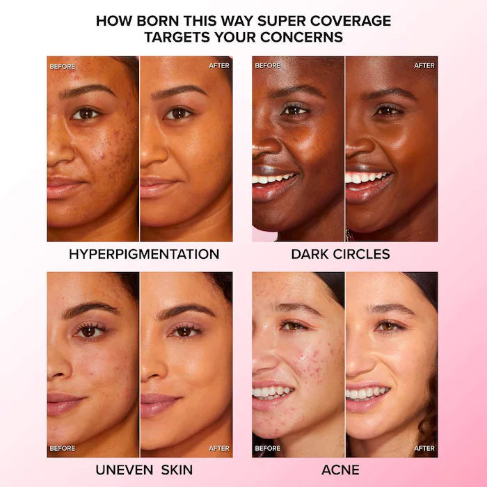 Too Faced Born This Way Super Coverage Multi-Use Concealer with Hyaluronic Acid - Light Beige & Natural Beige
