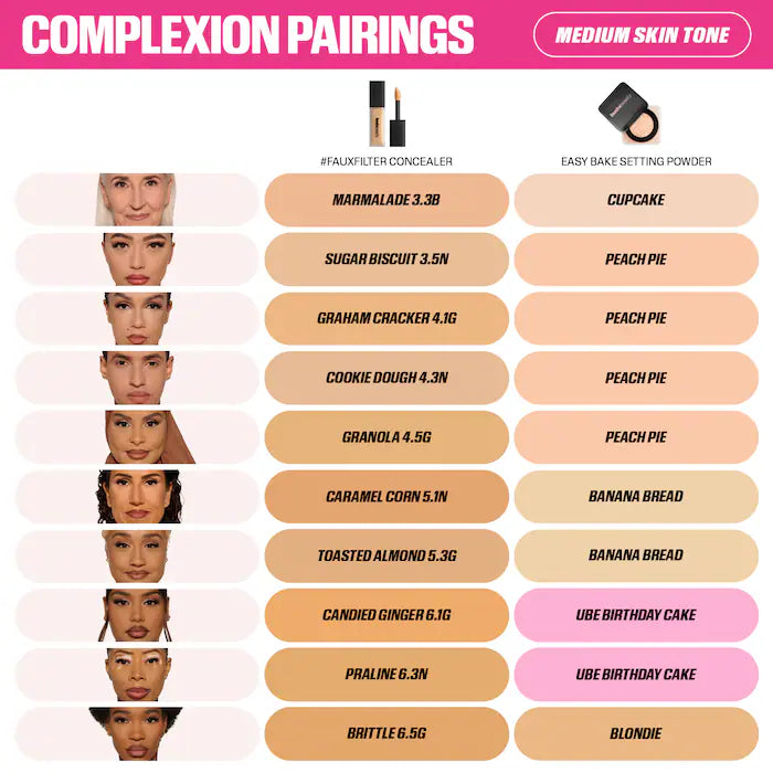 Huda Beauty FauxFilter Matte Buildable Coverage Waterproof Concealer