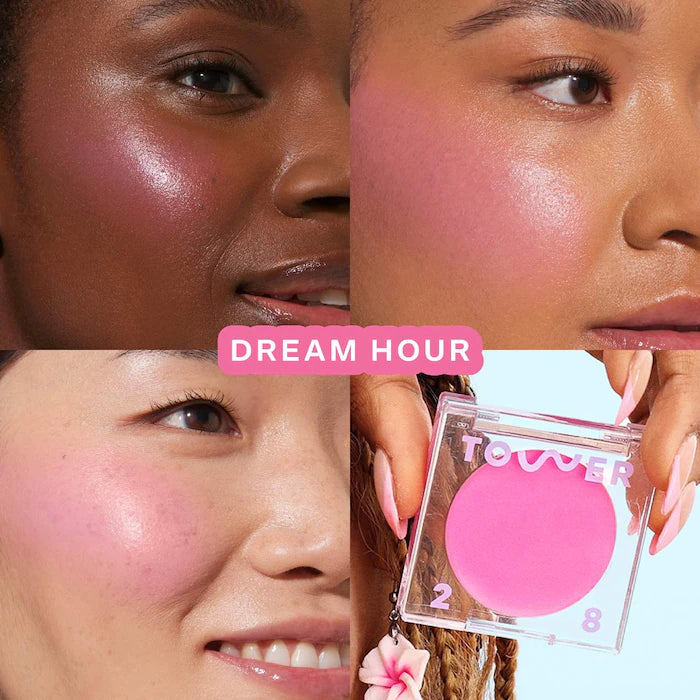 Tower28 BeachPlease Lip + Cheek Dewy Cream Blush