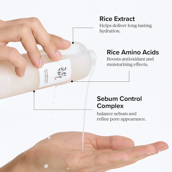 Beauty Of Joseon Glow Replenishing Rice Milk Toner with Rice + Amino Acids