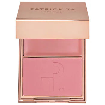 PatrickTa Major Headlines Double-Take Crème & Powder Blush Duo